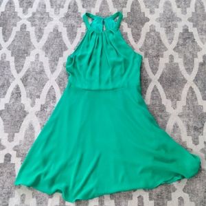 Express High Neck Skater Dress